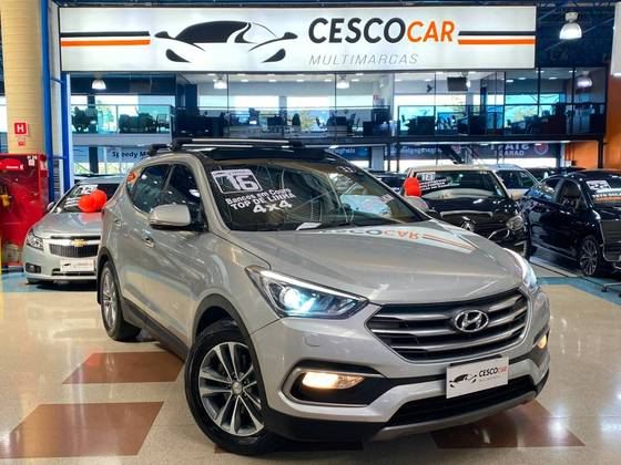 HYUNDAI SANTA FÉ 3.3 MPFI 4X4 7 LUGARES V6 270CV GASOLINA 4P AUTOMÁTICO HYUNDAI SANTA FÉ 3.3 MPFI 4X4 7 LUGARES V6 270CV GASOLINA 4P AUTOMÁTICO